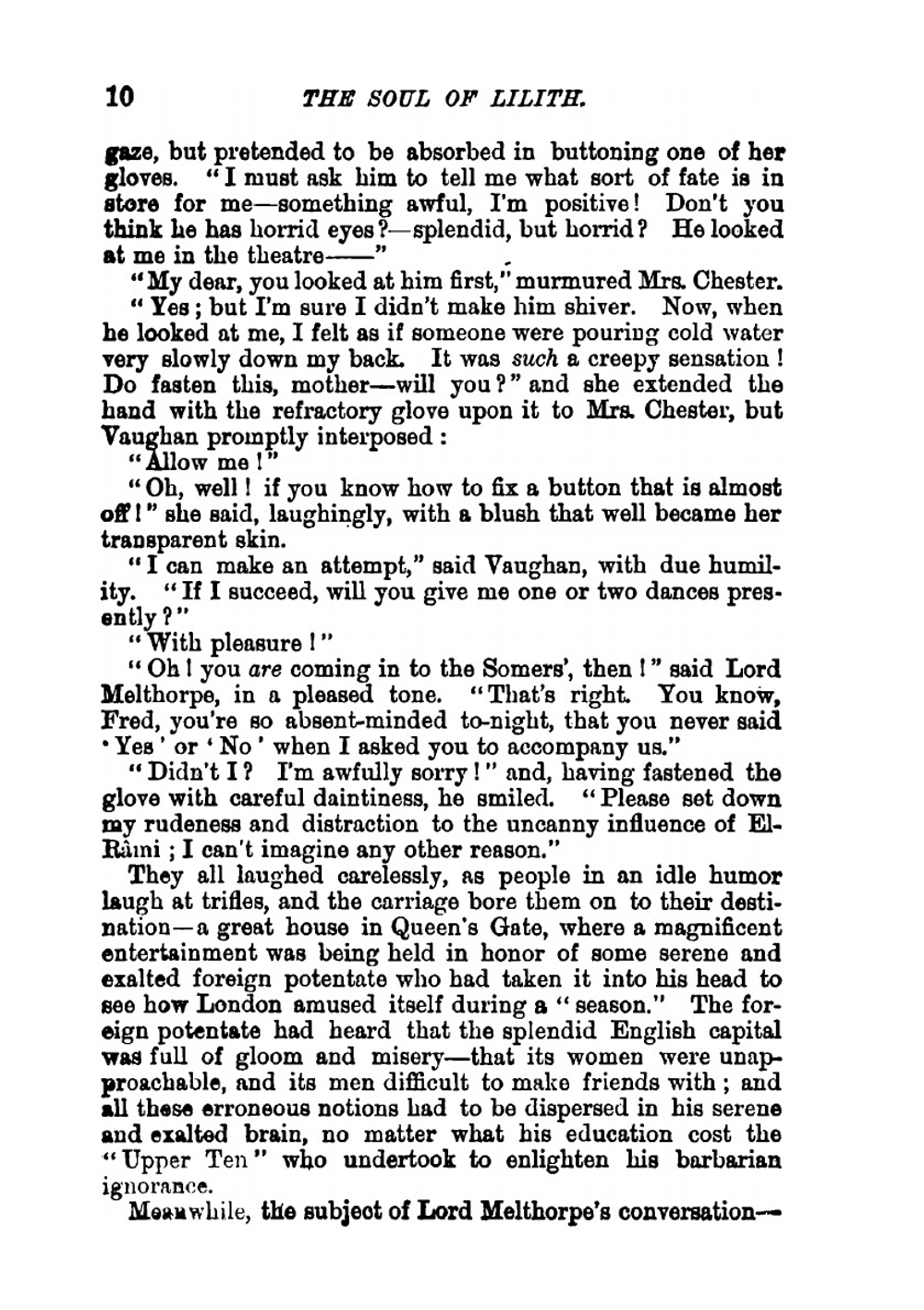 The soul of Lilith | Marie Corelli