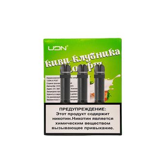 Картридж UDN-X Киви Клубника Йогурт - Kiwi Strawberry Yoghurt