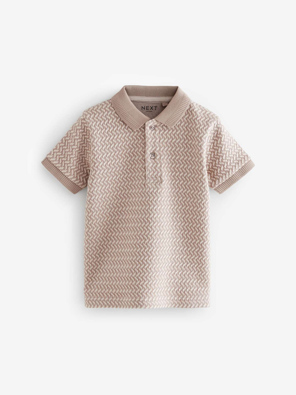 Поло для мальчика Next B93-682, Бежевый