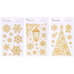 Наклейка на стекло «Волшебные переливы» 27*16 см, микс