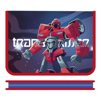 Папка для тетрадей А4 молния вокруг "Трансформер 2023" (Пчелка)