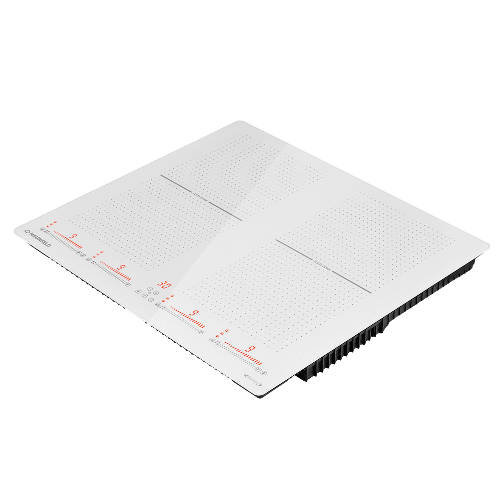 Индукционная варочная панель с двумя Flex Zone и Booster MAUNFELD CVI594SF2WH Inverter