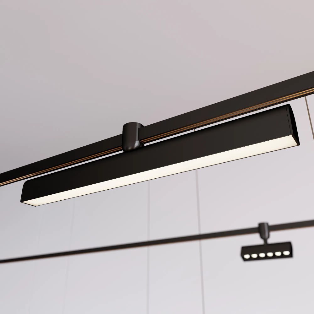 Светильник ART-APRIORI-FLAT-L500-15W Warm3000 (BK, 120 deg, 48V) (Arlight, IP20 Металл, 3 года) 039296