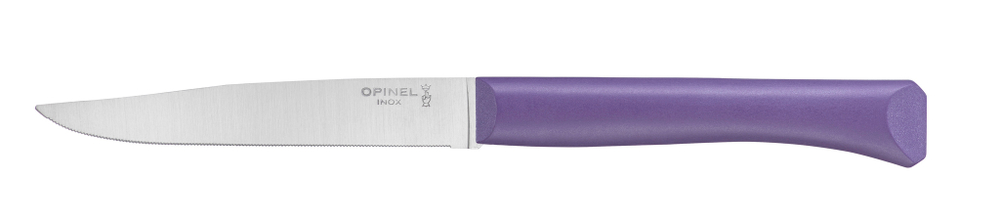 Нож столовый Opinel N°125, полимерная ручка, нерж, сталь, темно-голубой. 002190