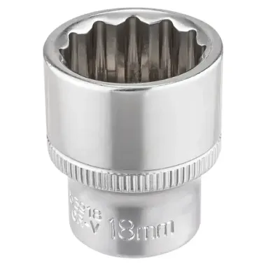 Головка 18мм (12гр.), 3/8'' RockFORCE RF-53918