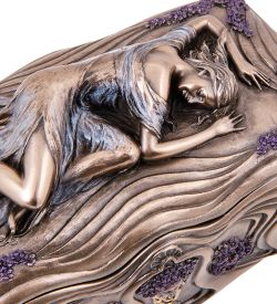 Veronese WS-1291 Шкатулка «Спящая на гортензиях»