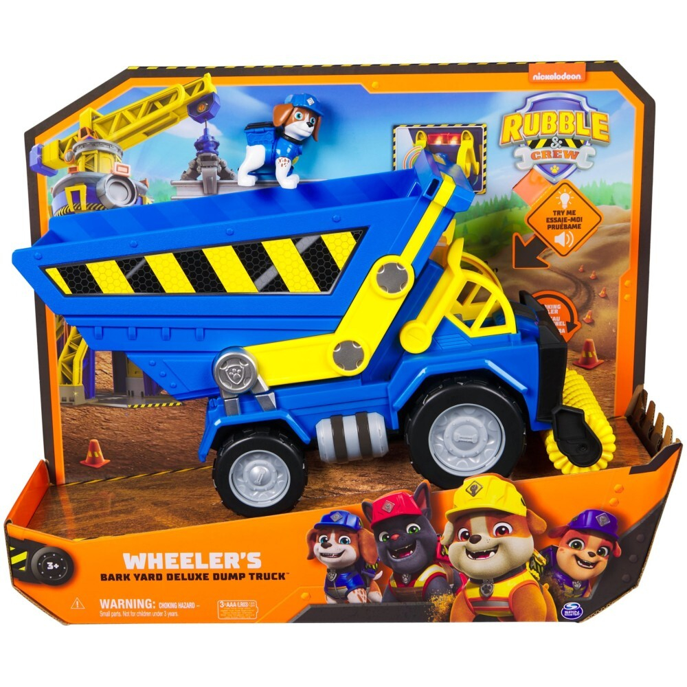 Psi Patrol - Строительный самосвал Rubble & Crew со светом и звуками 20147114 / артикул   28507 6070126 20147114  / GTIN 681147018006