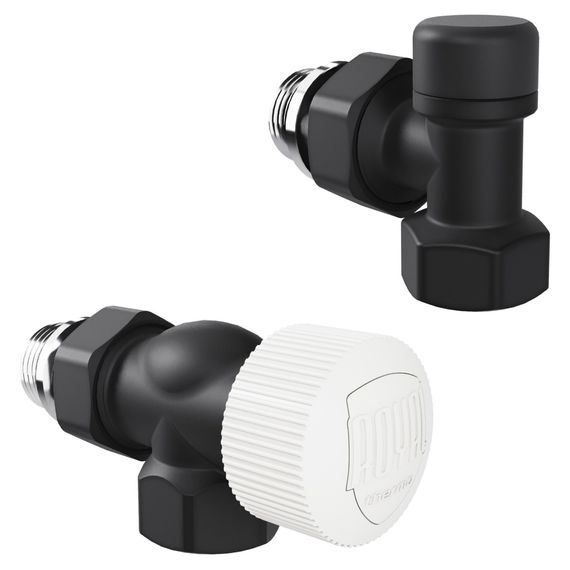 Набор термостатический осевой Royal Thermo Design 1/2quot;М30х1,5 (Черный) купить в Москве и Московской области по низкой цене с доставкой по России — (1) Набор термостатический осевой Royal Thermo Design 1/2quot;М30х1,5 (Черный) — (1)