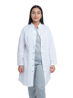 Халат медицинский женский Doctor Big 248 Ultra на кнопках, длинный рукав, белый, 50