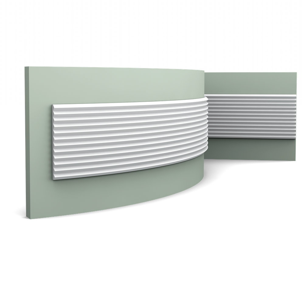 Гибкая декоративная панель Zigzag, 200x25 см