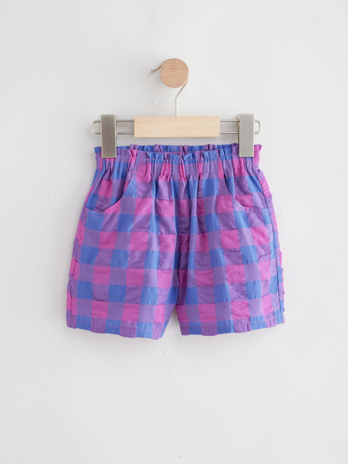 Шорты для девочки Next AB1-566, Розовый, Синий