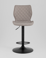 Стул барный Dome экокожа серый 2 шт