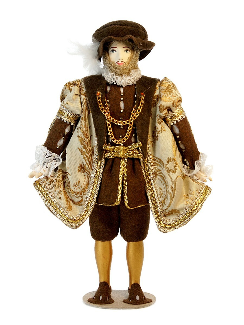 Кукла коллекционная король Генрих VIII