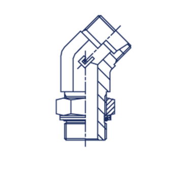 Штуцер FRG45 DS10 M16x1.5 (корпус) CAST