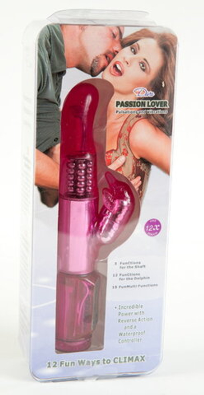 Розовый вибратор G-Spot с 12 режимами вибрации - 16 см.