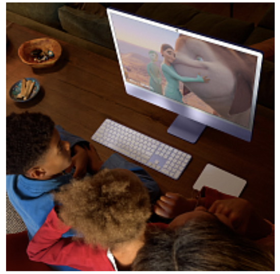 Apple iMac 24" Retina 4,5K, M4 2024 (10C CPU, 10C GPU), 32 Гб, SSD 512 Гб, желтый