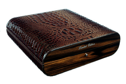 Хьюмидор Gentili на 20 сигар Limited Edition Крокодил Croco Dark