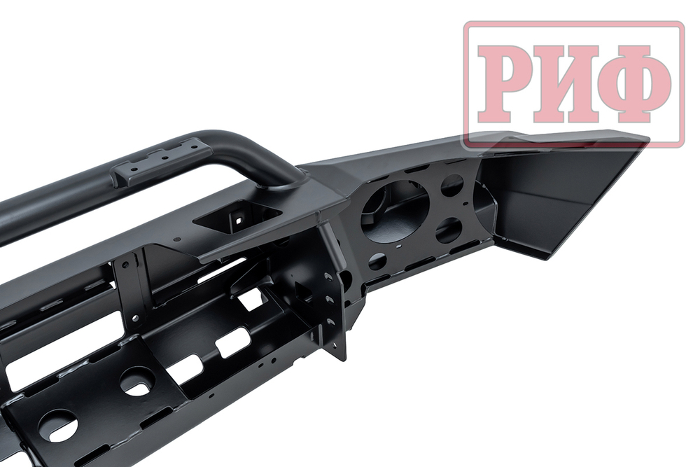 Бампер силовой передний TANK 300 c защитной центр. дугой, под штатные фары РИФ