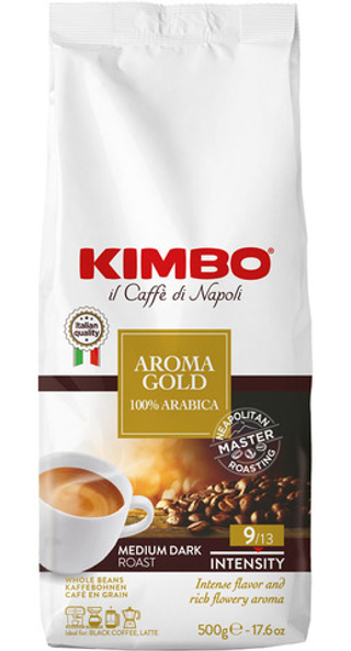 Кофе в зернах Kimbo Aroma Gold Arabica, 500 г