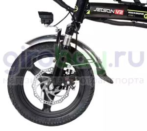 Электровелосипед Jetson V2 Pro 350W (48V/15Ah) (Черный)