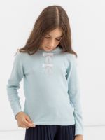 Джемпер для девочки AT842-1 голубой