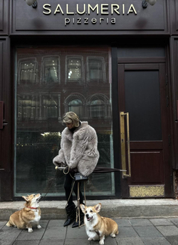 Двусторонняя куртка-дубленка Marilyn