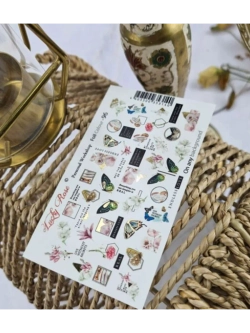 Набор слайдеры 2шт Lucky Rose. Foil 095, 096