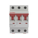 Автоматический выключатель модульный YON max типа MD63N, 6кА, 3 полюса, хар-ка D, 40А