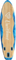 Сапборд широкий надувной Uwithme Wood Blue 350x89x15 см