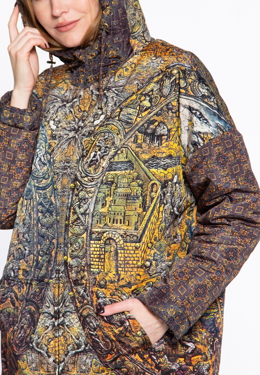 Куртка "Рондаш", по мотивам изображений со щита, созданном знаменитым оружейником второй половины XVI века Л. Пиччинино