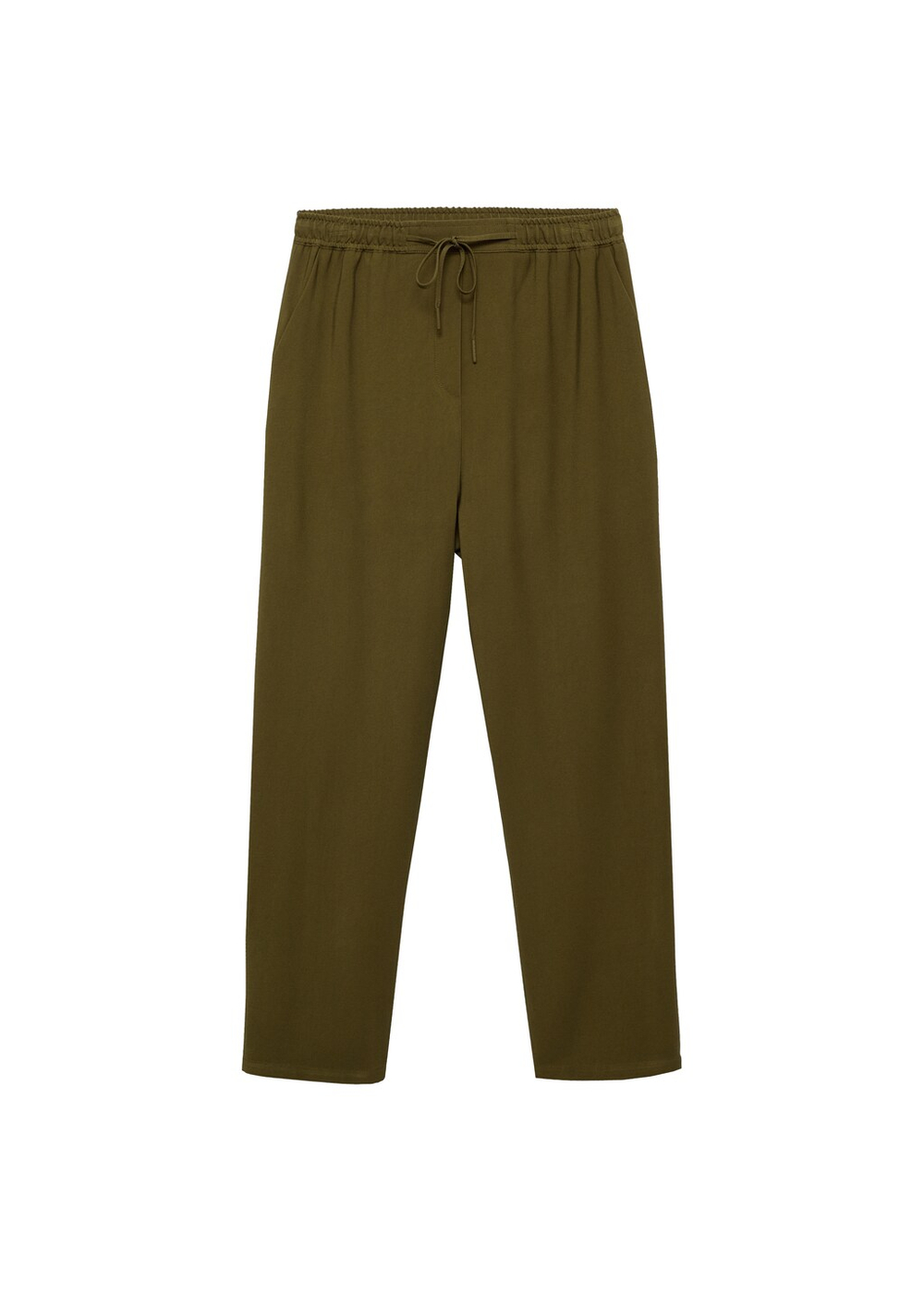 Струящиеся брюки с эластичным поясом