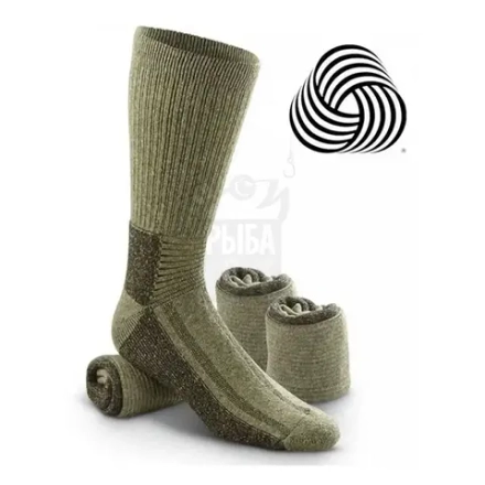 Носки тактические Mil-Tec Swedish boot socks Olive
