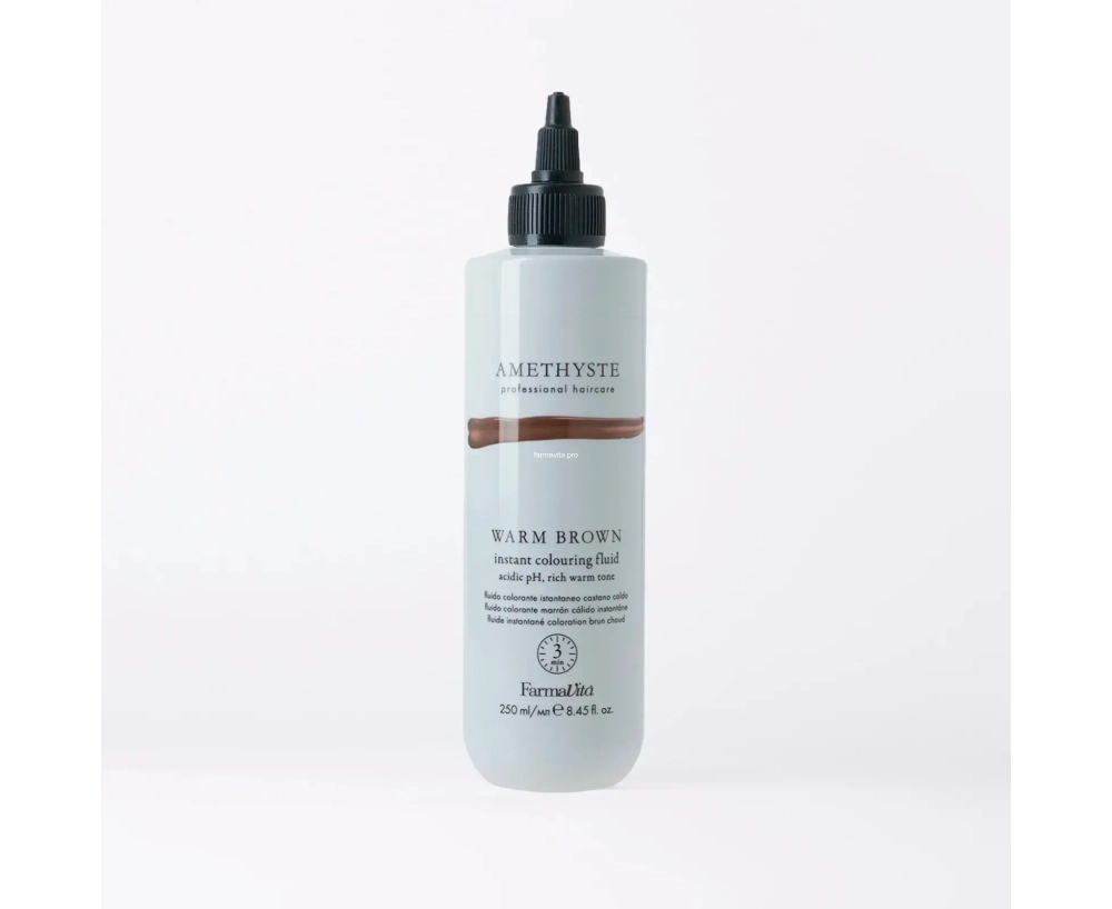 Amethyste Instant Color Fluid Warm Brown Флюид д_мгн.тониров.Теплый каштан 250 мл
