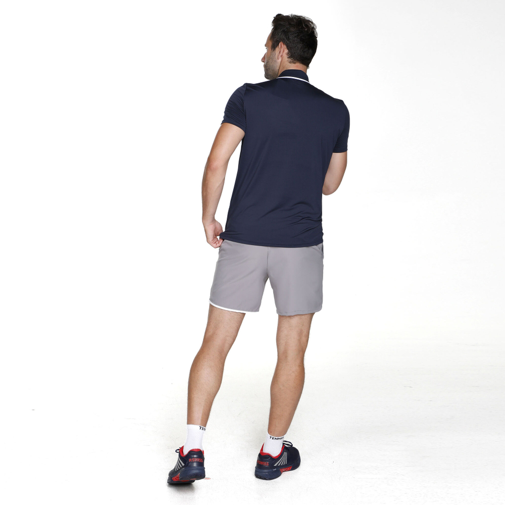 Мужское теннисное поло Racket Roots Teamline Polo Men - Blue