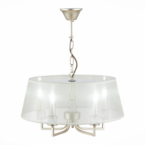 SLE107513-05 Светильник подвесной Золотистый/Шампань E14 5*40W MANILA