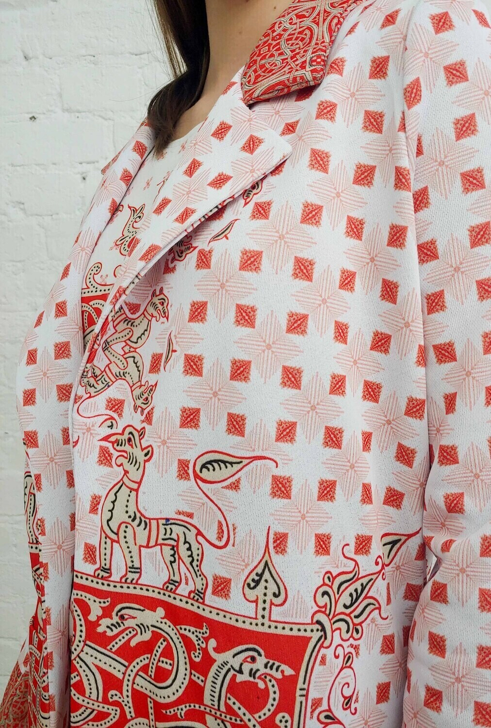 Комплект (платье и жакет) "Зооморфия 3"