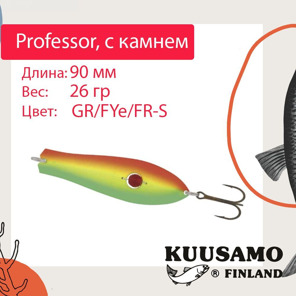Блесна для рыбалки Kuusamo Professor