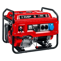 ЗУБР СБ-7000Е бензиновый генератор