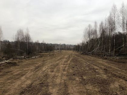 Фотоотчет о планировке основания дорог в северной части «Усадьбы Романово»