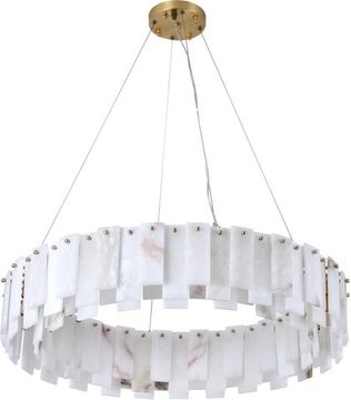 Люстра подвесная 18*G9 2197/05/18P бронза/белый Spanish Stone Stilfort