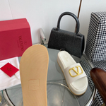 Valentino Vlogo Slide Sandal