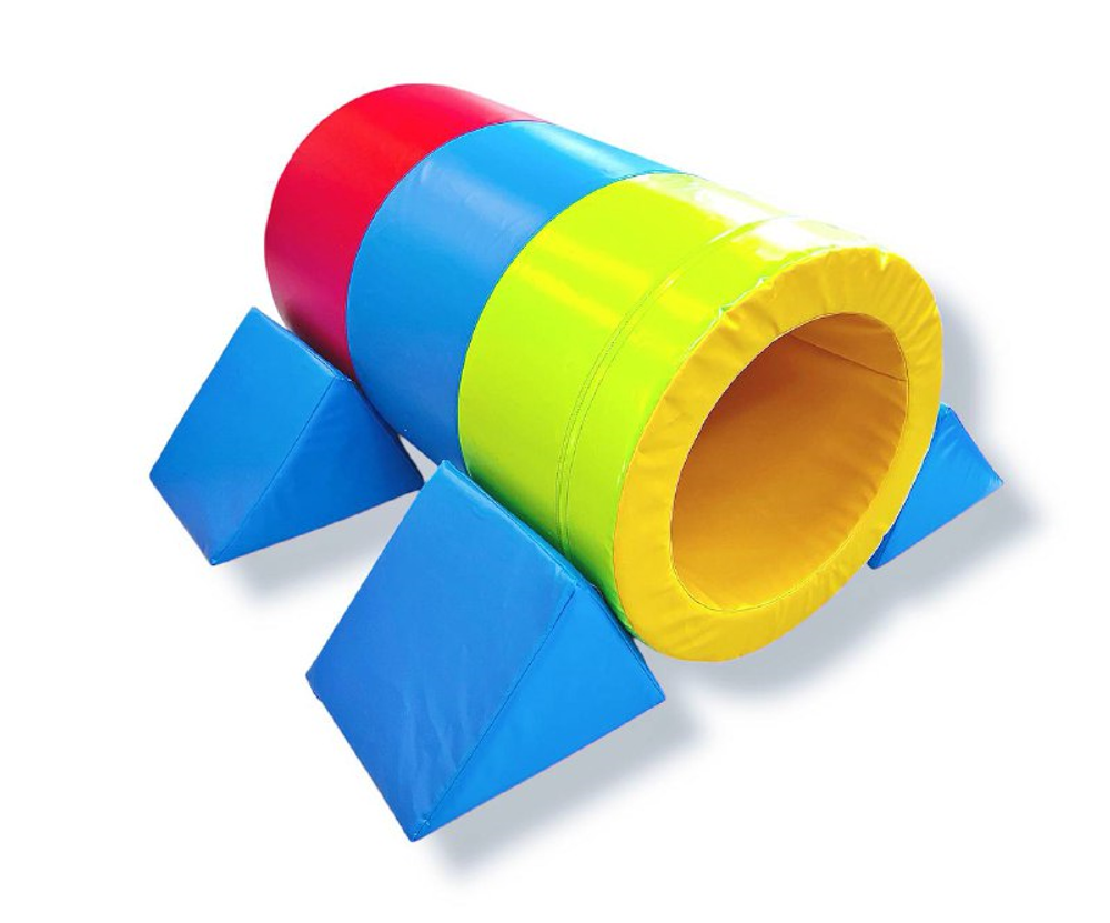 Набор мягких модулей гимнастических - "Труба 5 элементов"