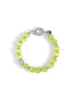 Браслет "Summer disco green" селенит