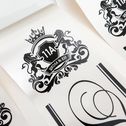 Лента наградная "Выпускник 11 класс". Арт. № 26, цвета в ассортименте.