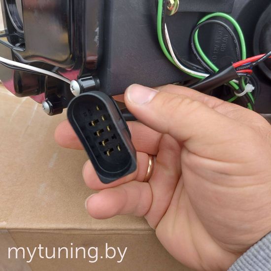 Передние фары tru drl chrome для VW Passat B6