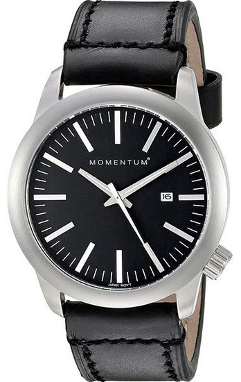 Канадские часы Momentum LOGIC BLACK минерал 1M-SP10B2B