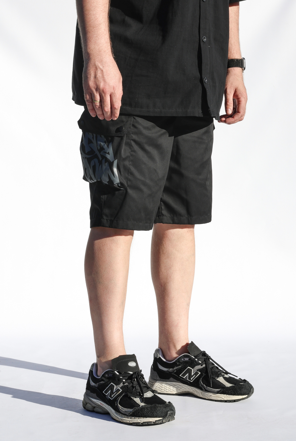 Шорты BLK CROWN Тэг Черный