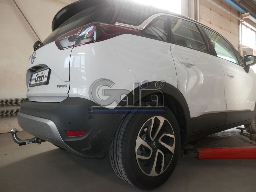 Фаркоп оцинкованный Galia O070C для OPEL Crossland X 2017-(паспорт и сертификат в комплекте)(без электрики)