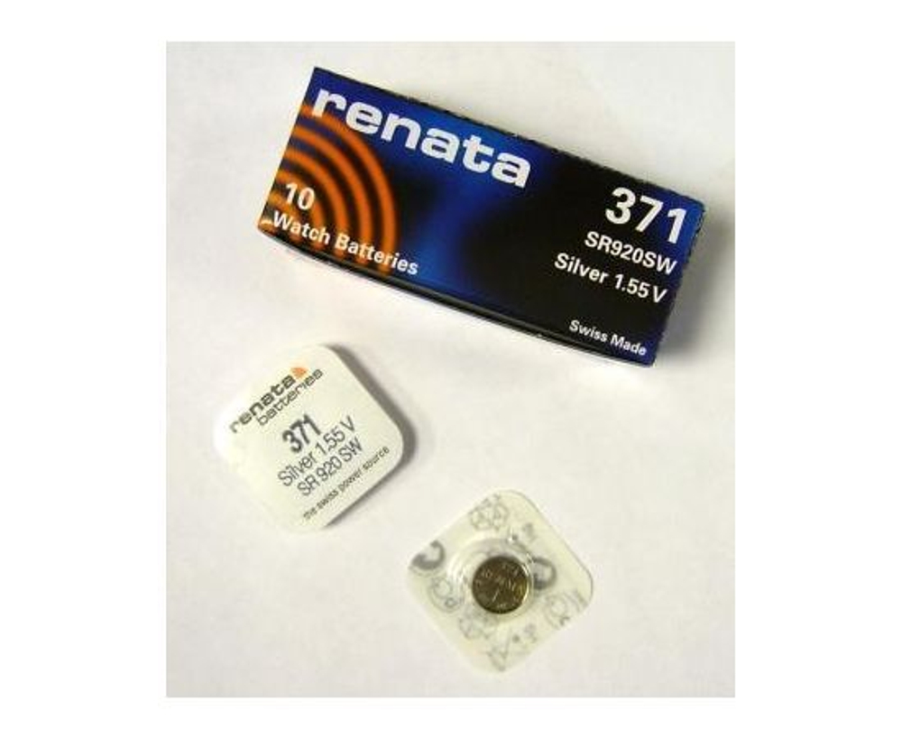 Элемент питания Renata  R371 (SR920SW) G6 BL1