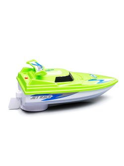 Игрушка Катер на батарейках цвет зелёный (53923-1)